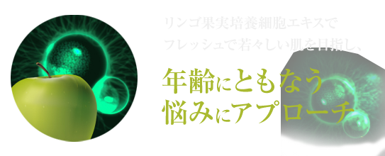 年齢に伴う悩みにアプローチ