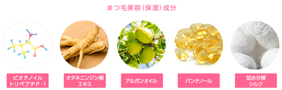 まつ毛美容（保湿）成分